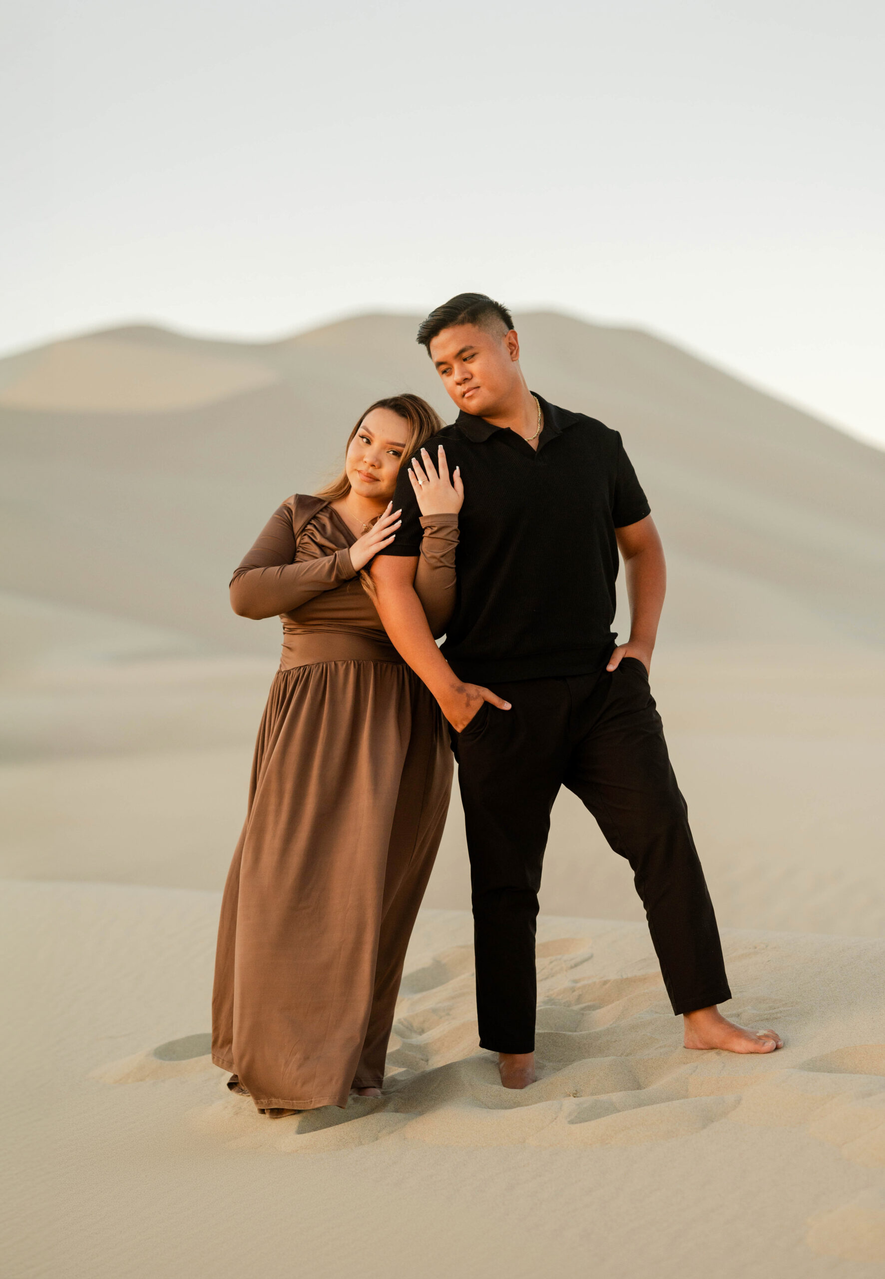 Nevada Sand Dune engagement session