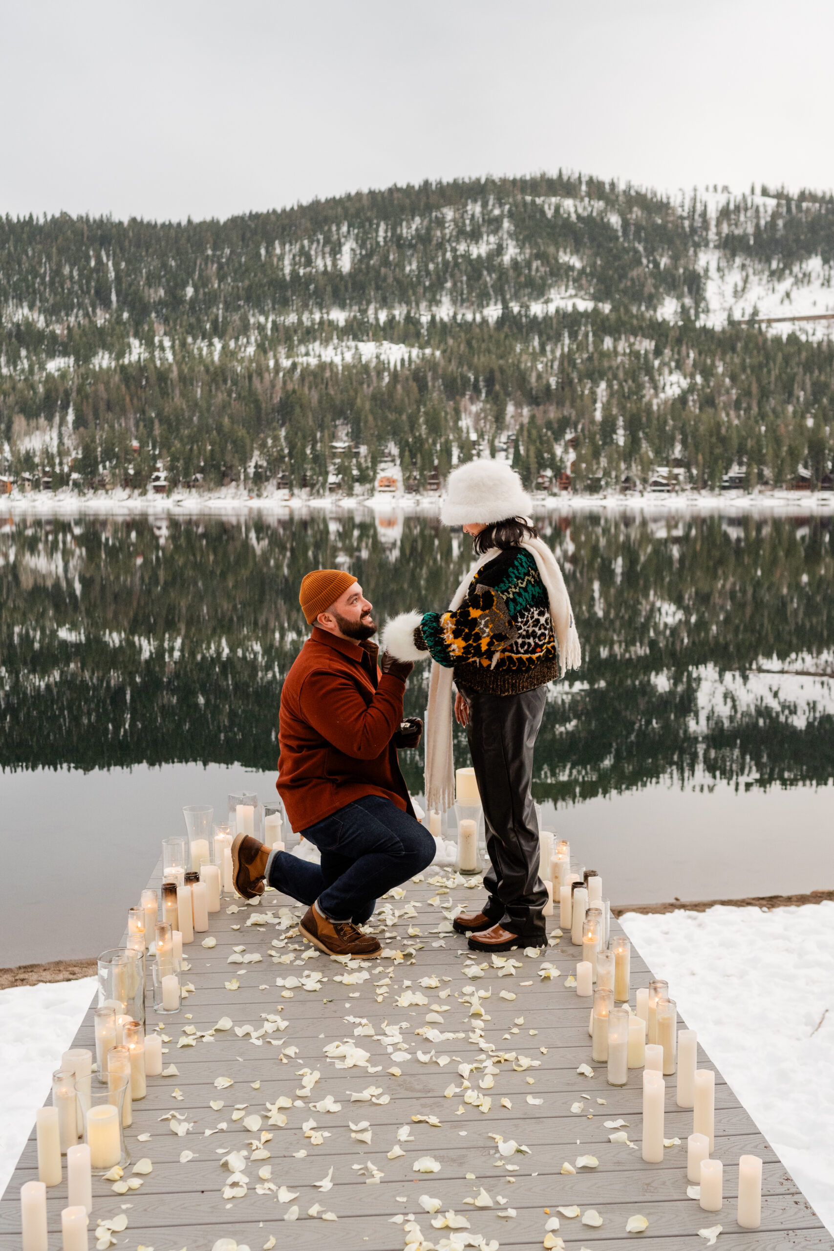 A proposal on a Truckee pier